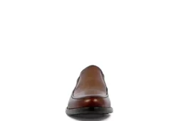 Florsheim Mens Midtown Moc Toe Slip On Oxford - Cognac -Boot Shoes store US 01 300008 02