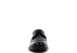 Florsheim Mens Midtown Wingtip Oxford - Black -Boot Shoes store US 01 300009 02