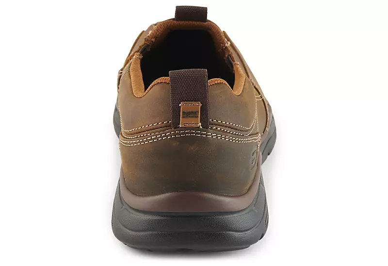 Skechers Mens Dockland Slip On Oxford - Brown 3 Skechers Mens Dockland Slip On Oxford - Brown - Image 3