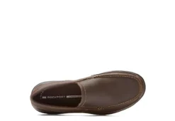 Rockport Mens Junction Point Slip On Oxford - Brown -Boot Shoes store US 01 311280 02