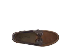 Sperry Mens Leeward Boat Shoe - Brown -Boot Shoes store US 01 315143 05