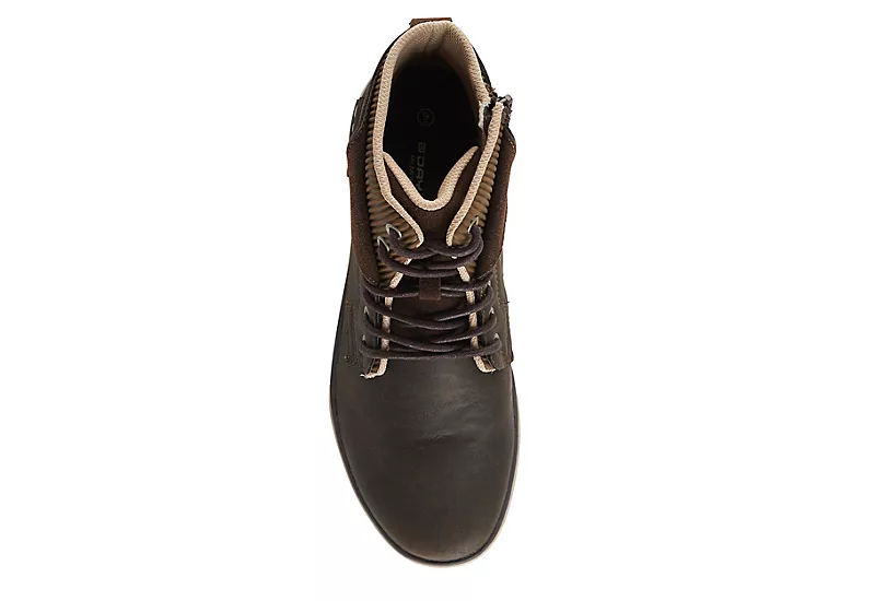 Day Five Mens Viper Mid Sneaker - Dark Brown 7 Day Five Mens Viper Mid Sneaker - Dark Brown - Image 7