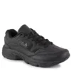 Fila Mens M Memory Workshift Slip Resistant Work Shoe - Black
