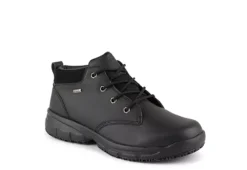 Fila Mens Mike Slip Resistant Work Shoe - Black