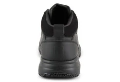 Fila Mens Mike Slip Resistant Work Shoe - Black -Boot Shoes store US 01 318034 02