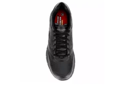 Skechers Mens Nampa Slip Resistant Work Shoe - Black -Boot Shoes store US 01 318043 05