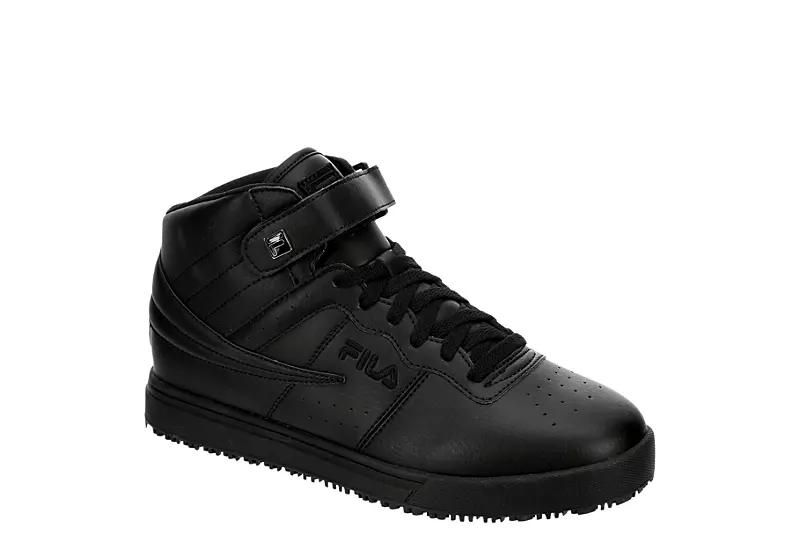 Fila Mens Vulc 13 Sr Slip Resistant Work Shoe - Black 1 Fila Mens Vulc 13 Sr Slip Resistant Work Shoe - Black