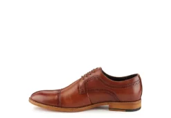 Stacy Adams Mens Dickinson Cap Toe Oxford - Cognac -Boot Shoes store US 01 324056 03