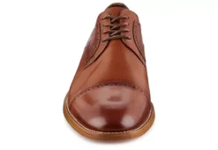 Stacy Adams Mens Dickinson Cap Toe Oxford - Cognac -Boot Shoes store US 01 324056 04