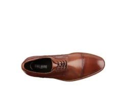 Stacy Adams Mens Dickinson Cap Toe Oxford - Cognac -Boot Shoes store US 01 324056 05