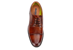 Florsheim Mens Midtown Cap Toe Oxford - Cognac -Boot Shoes store US 01 324060 05