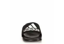 Adidas Mens Adilette Logo Slide Sandal - Black -Boot Shoes store US 01 331145 02