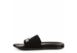Adidas Mens Adilette Logo Slide Sandal - Black -Boot Shoes store US 01 331145 03