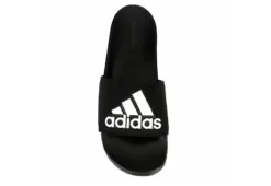 Adidas Mens Adilette Logo Slide Sandal - Black -Boot Shoes store US 01 331145 05
