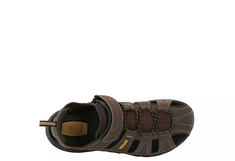 Teva Mens Fore Bay Outdoor Sandal - Brown 6 Teva Mens Fore Bay Outdoor Sandal - Brown - Image 6