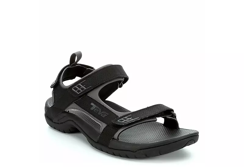Teva Mens Minam Outdoor Sandal - Black 1 Teva Mens Minam Outdoor Sandal - Black