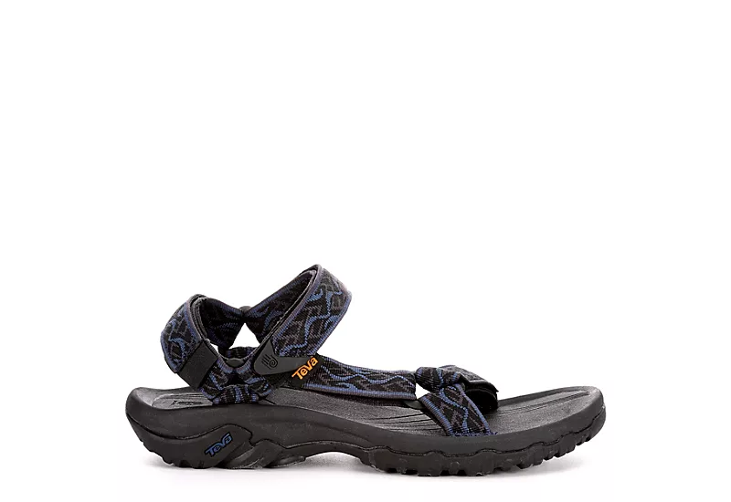 Teva Mens Hurricane 4 Outdoor Sandal - Blue 2 Teva Mens Hurricane 4 Outdoor Sandal - Blue - Image 2
