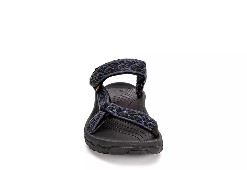 Teva Mens Hurricane 4 Outdoor Sandal - Blue 3 Teva Mens Hurricane 4 Outdoor Sandal - Blue - Image 3