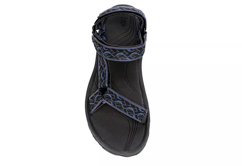Teva Mens Hurricane 4 Outdoor Sandal - Blue 6 Teva Mens Hurricane 4 Outdoor Sandal - Blue - Image 6