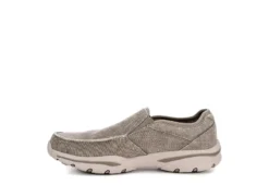 Skechers Mens Moseco Slip On Sneaker - Taupe -Boot Shoes store US 01 335293 03