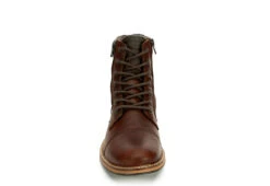 Franco Fortini Mens Dalton Lace-up Boot - Brown -Boot Shoes store US 01 354116 02