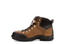 Caterpillar Mens Threshold Waterproof Steel Toe Work Boot - Brown -Boot Shoes store US 01 355062 03
