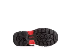 Skechers Mens Burgin-tarlac Steel Toe Work Boot - Brown -Boot Shoes store US 01 355063 06