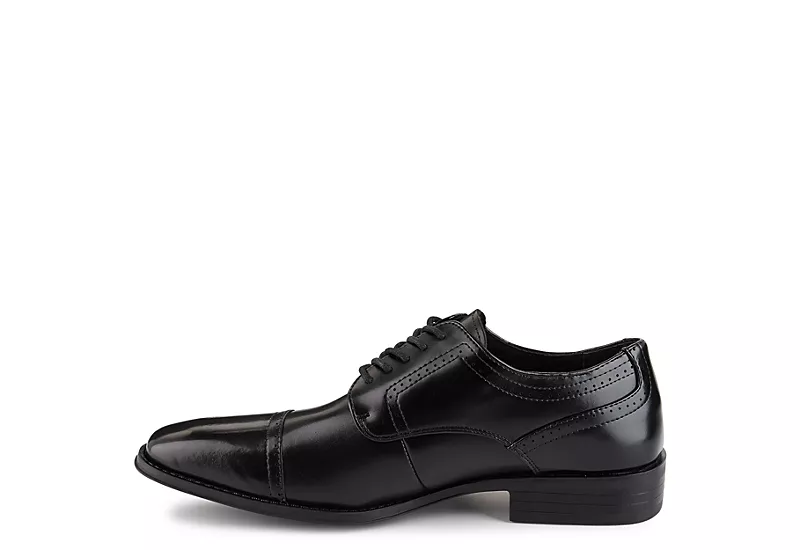 Stacy Adams Mens Waltham Cap Toe Oxford - Black 4 Stacy Adams Mens Waltham Cap Toe Oxford - Black - Image 4