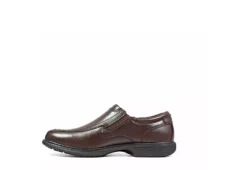 Nunn Bush Mens Bleeker Street Bike Toe Slip On Oxford - Brown -Boot Shoes store US 01 500488 03