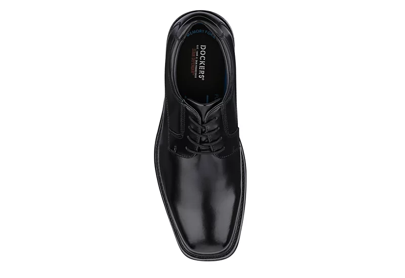 Dockers Mens Irving Slip Resistant Work Shoe - Black 5 Dockers Mens Irving Slip Resistant Work Shoe - Black - Image 5