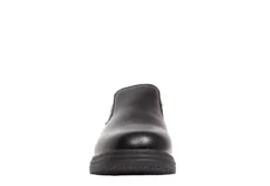 Deer Stags Mens Manager Slip Resistant Work Shoe - Black -Boot Shoes store US 01 500657 02