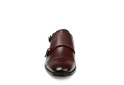 Thomas & Vine Mens Calvin Monk Strap Oxford - Brown -Boot Shoes store US 01 500744 02
