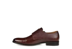 Thomas & Vine Mens Calvin Monk Strap Oxford - Brown -Boot Shoes store US 01 500744 03