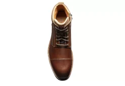 Florsheim Mens Lodge Cap Toe Lace-up Boot - Chestnut 12 Florsheim Mens Lodge Cap Toe Lace-up Boot - Chestnut -Boot Shoes store US 01 500781 05