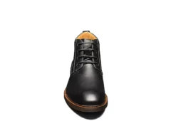 Florsheim Mens Lodge Plain Toe Chukka Boot - Black -Boot Shoes store US 01 500783 02