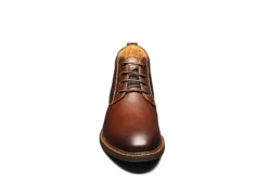Florsheim Mens Lodge Plain Toe Chukka Boot - Chestnut -Boot Shoes store US 01 500784 02