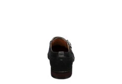 Florsheim Mens Sorrento Plain Toe Single Monk Strap Oxford - Black -Boot Shoes store US 01 500806 04