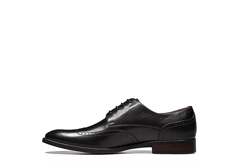 Florsheim Mens Sorrento Wingtip Oxford - Black 4 Florsheim Mens Sorrento Wingtip Oxford - Black - Image 4
