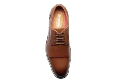 Stacy Adams Mens Maddox Cap Toe Oxford - Cognac -Boot Shoes store US 01 501301 05