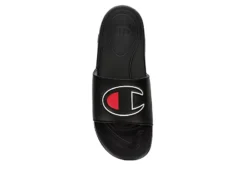 Champion Mens Mega Slide Big C Slide Sandal - Black -Boot Shoes store US 01 501319 05