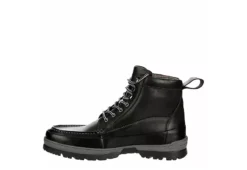 Franco Fortini Mens Montana Lace-up Boot - Black -Boot Shoes store US 01 501324 03