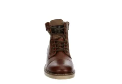 Franco Fortini Mens Wyatt Lace-up Boot - Brown -Boot Shoes store US 01 501325 02