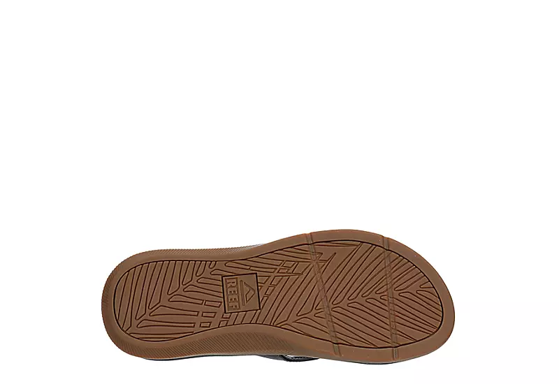 Reef Mens Santa Ana Flip Flop Sandal - Grey 7 Reef Mens Santa Ana Flip Flop Sandal - Grey - Image 7