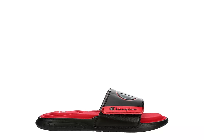 Champion Mens Vital Foam Slide Sandal - Black 2 Champion Mens Vital Foam Slide Sandal - Black - Image 2