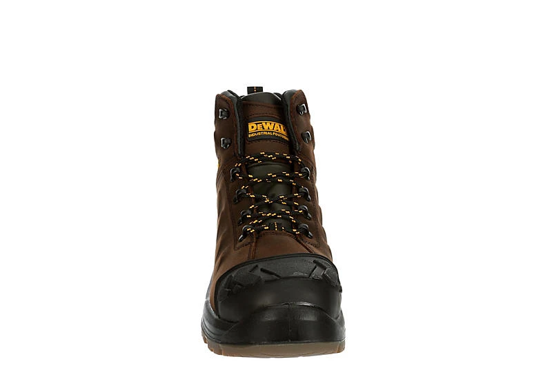 Dewalt Mens Hadley Steel Toe Work Boot - Brown 3 Dewalt Mens Hadley Steel Toe Work Boot - Brown - Image 3