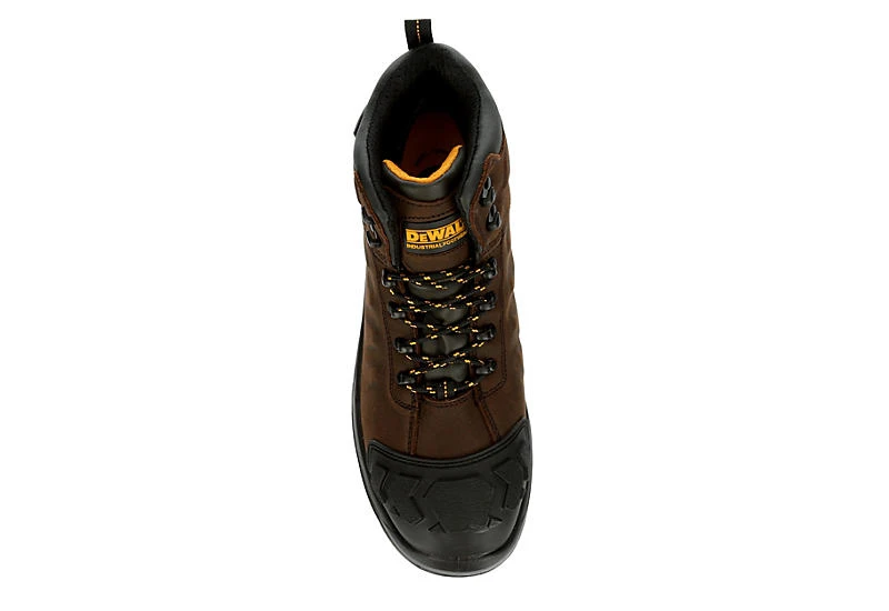 Dewalt Mens Hadley Steel Toe Work Boot - Brown 6 Dewalt Mens Hadley Steel Toe Work Boot - Brown - Image 6