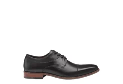 Johnston & Murphy Mens Archer Cap Toe Oxford - Black -Boot Shoes store US 01 501385 01