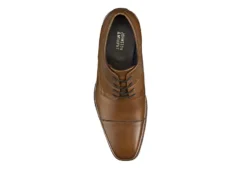 Johnston & Murphy Mens Archer Cap Toe Oxford - Cognac -Boot Shoes store US 01 501386 04