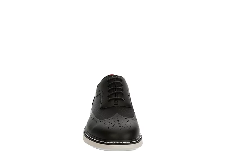 Stacy Adams Mens Summit Wingtip Lace-up Oxford - Black 3 Stacy Adams Mens Summit Wingtip Lace-up Oxford - Black - Image 3