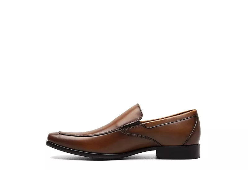 Florsheim Mens Postino Moc Toe Venetian Slip On Oxford - Cognac 4 Florsheim Mens Postino Moc Toe Venetian Slip On Oxford - Cognac - Image 4